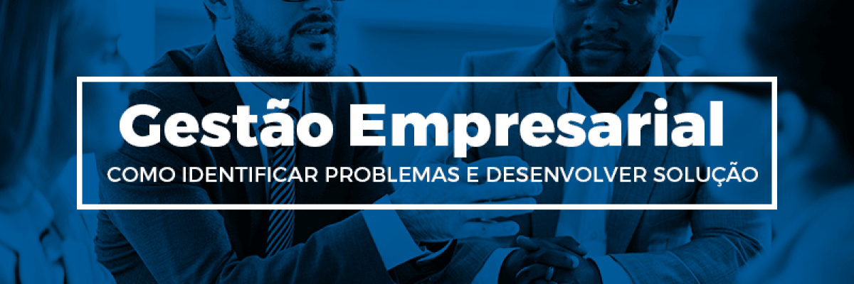 Gestão Empresarial - como identificar problemas e desenvolver solução